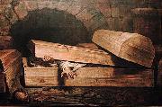 Antoine Wiertz The Premature Burial oil painting